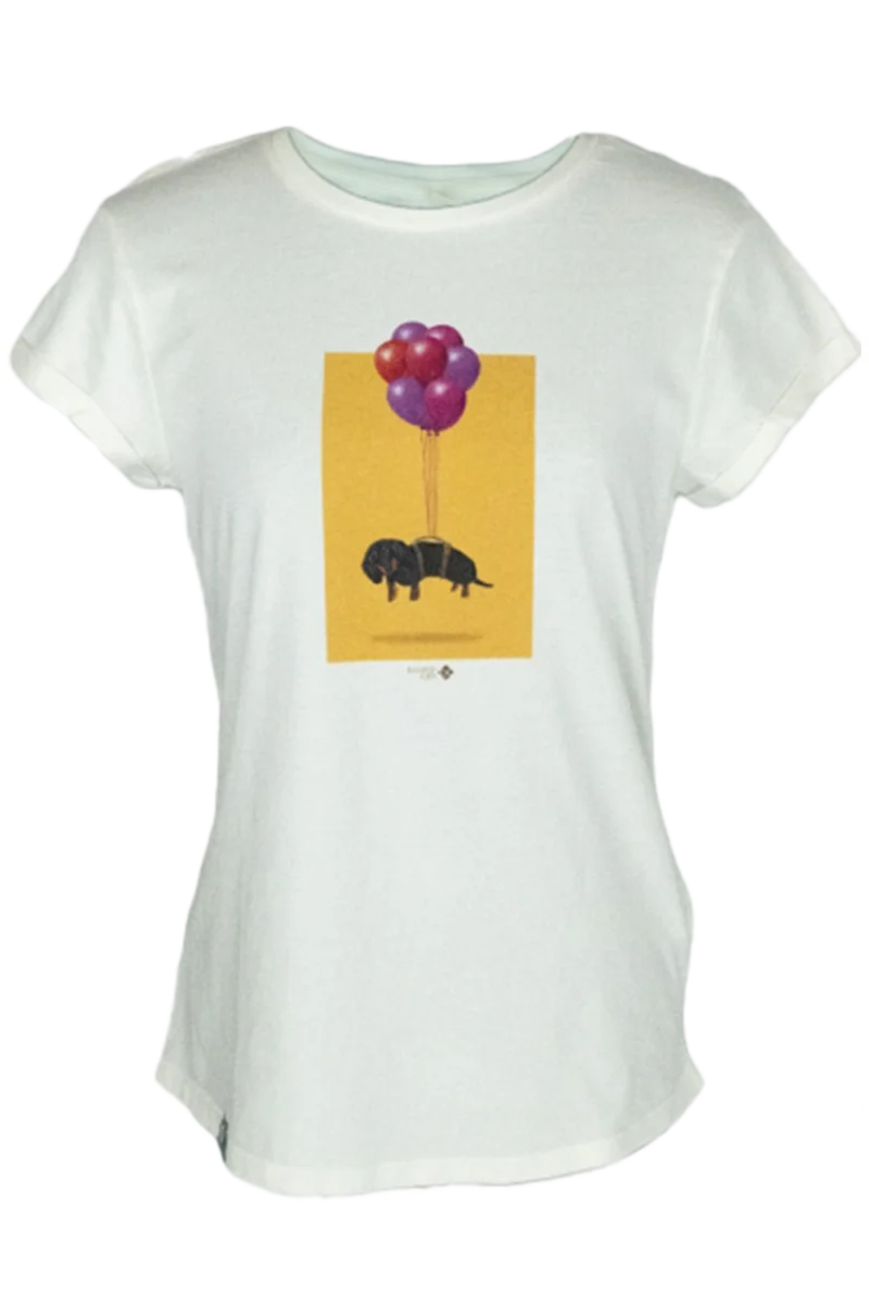 Damen T-Shirt 'Dackel Express'
