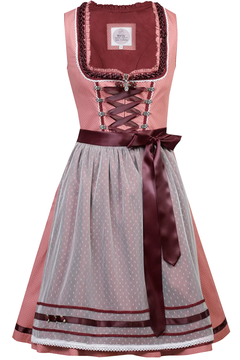 Mini-Dirndl mit Rüschen
