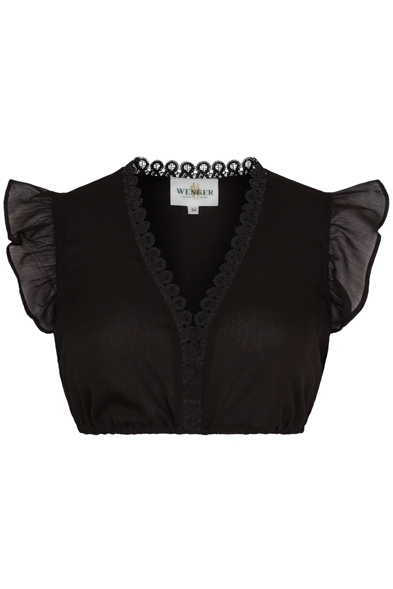 Dirndlbluse mit Flügelarm