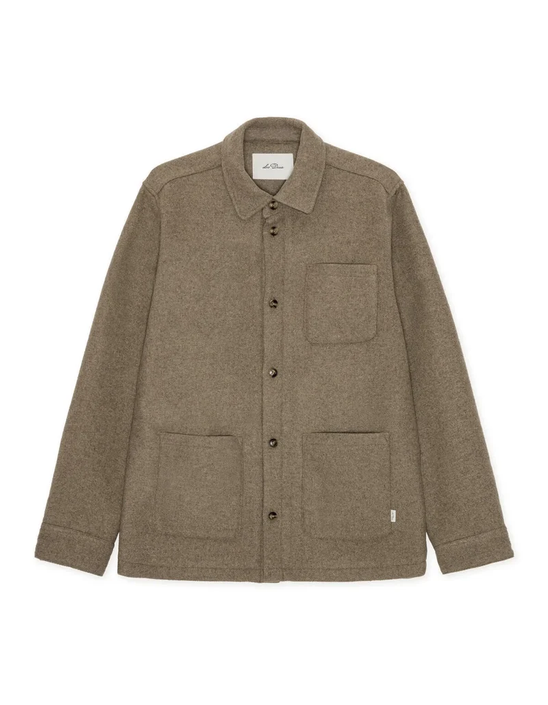 Overshirt aus Wollmix