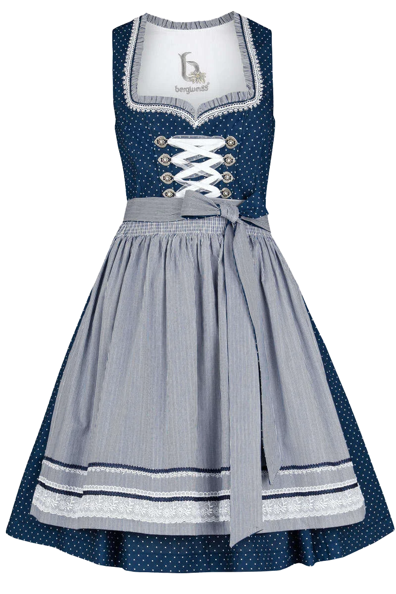 Dirndl mini getupft