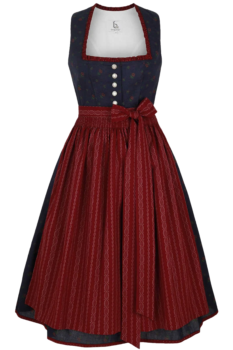 Baumwoll-Dirndl mittel