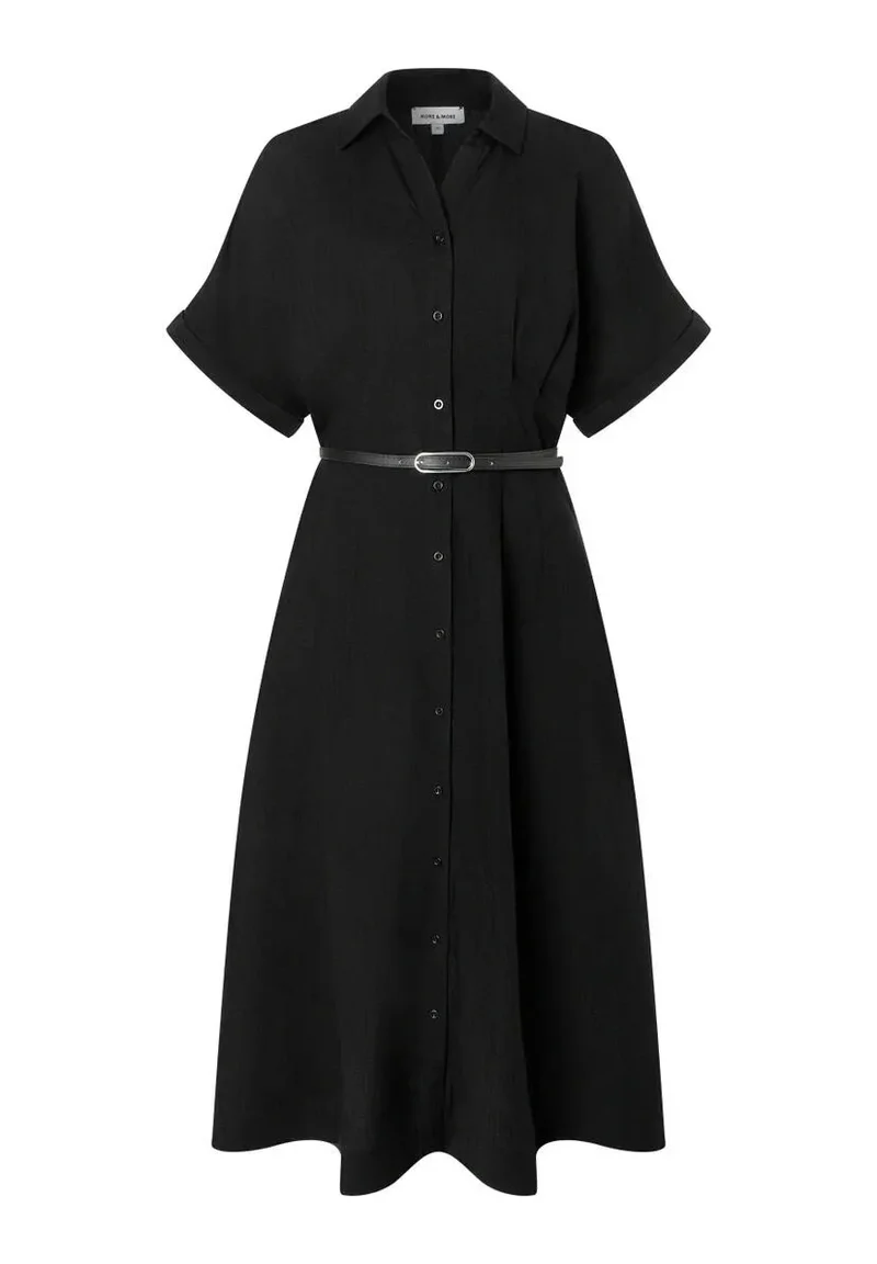 Hemdblusenkleid Midi
