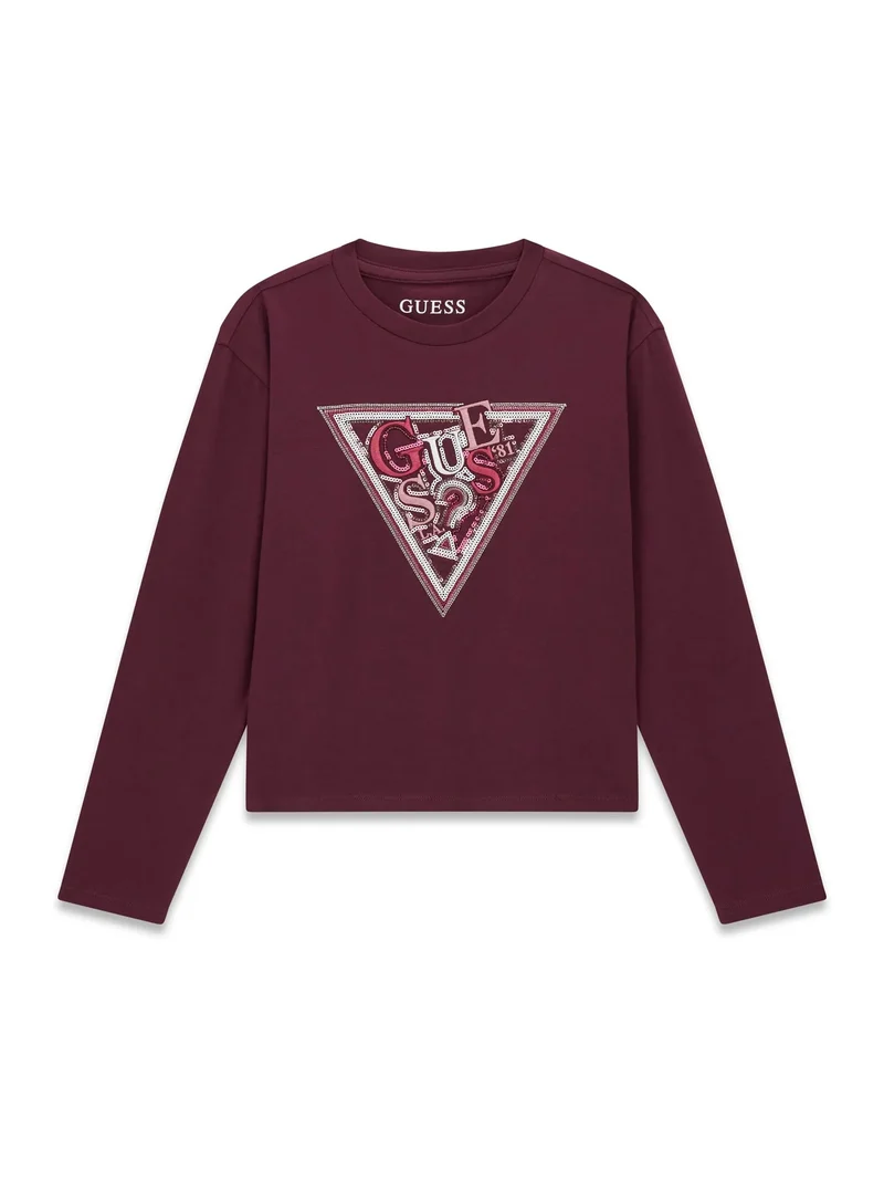 Langarmshirt aus Baumwolle
