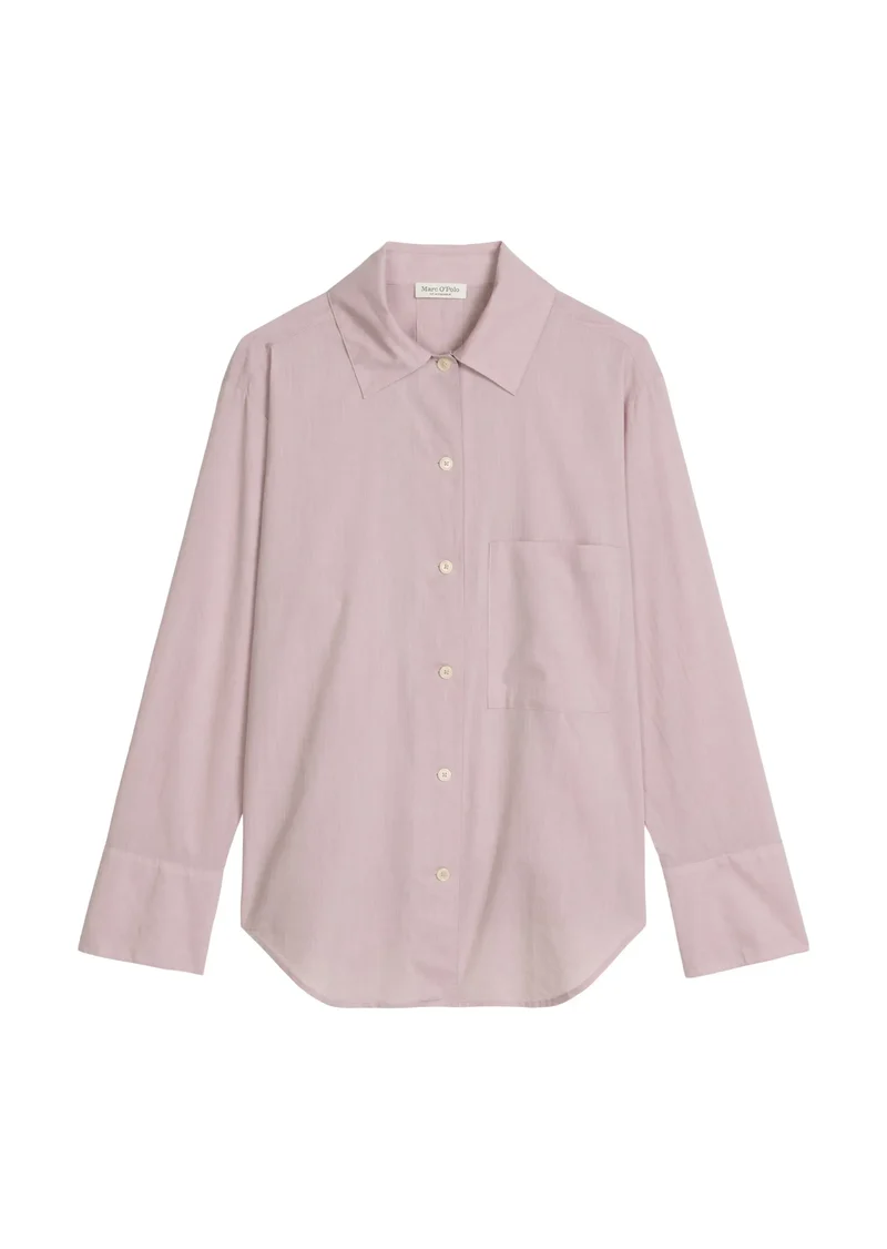 Bluse mit Schleifchen-Detail Regular Fit