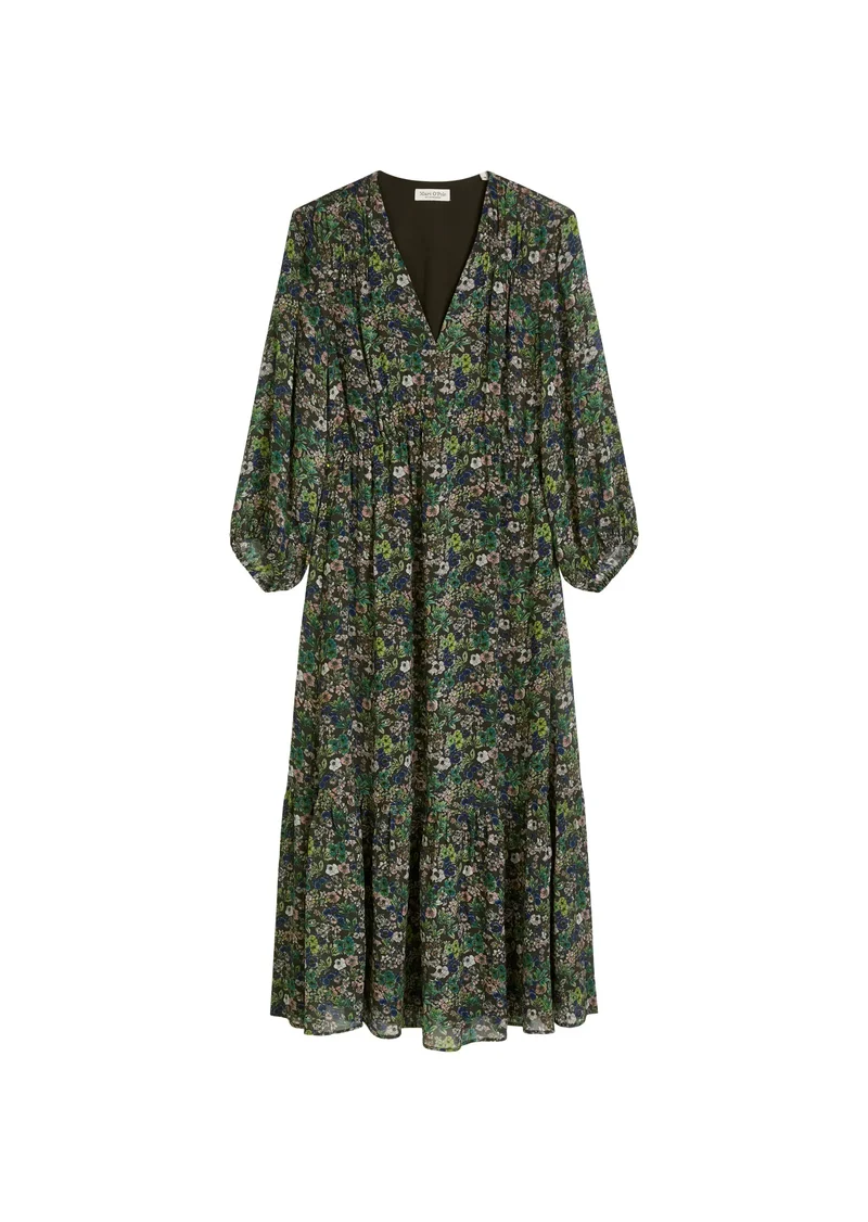 Freizeitkleid Midi aus Viskose