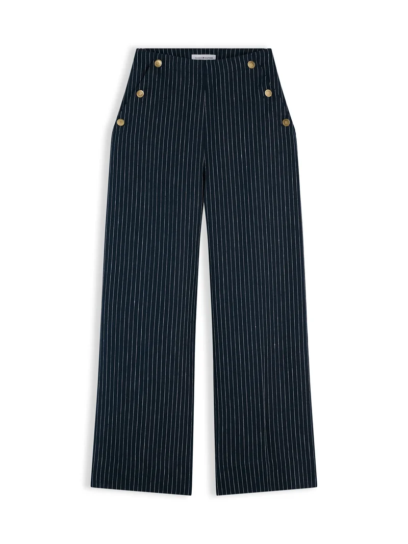 Stoffhose Wide Leg