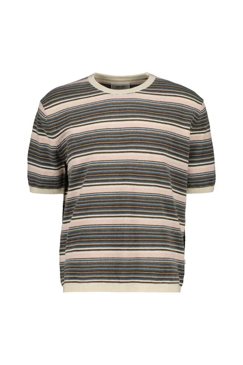 T-Shirt DANNY aus Chenille-Jersey