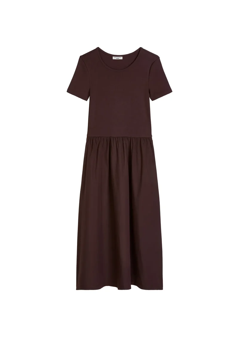 Jerseykleid Midi Slim Fit