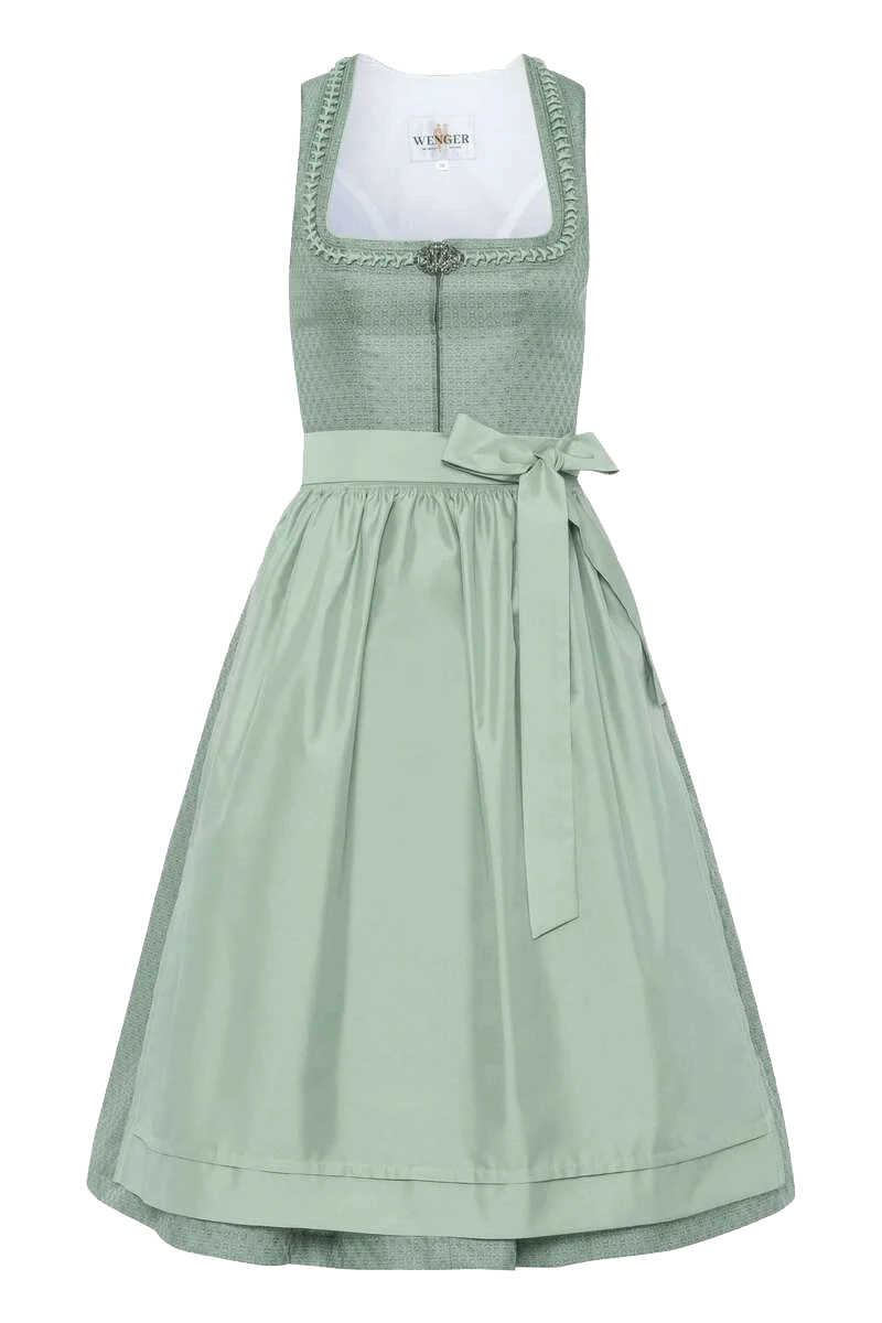 Midi-Dirndl einfarbig