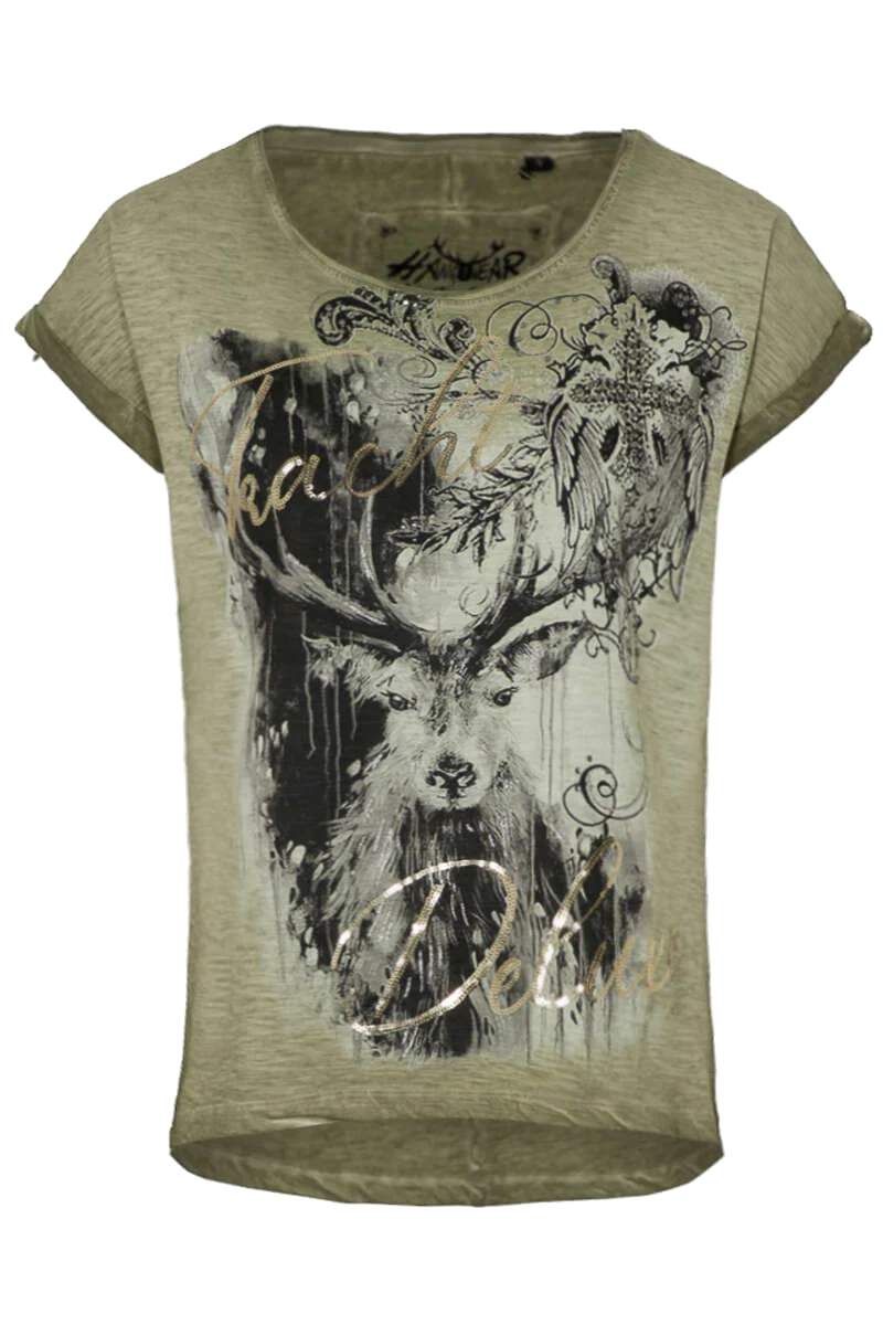Damen T-shirt 'Tracht-Deluxe'