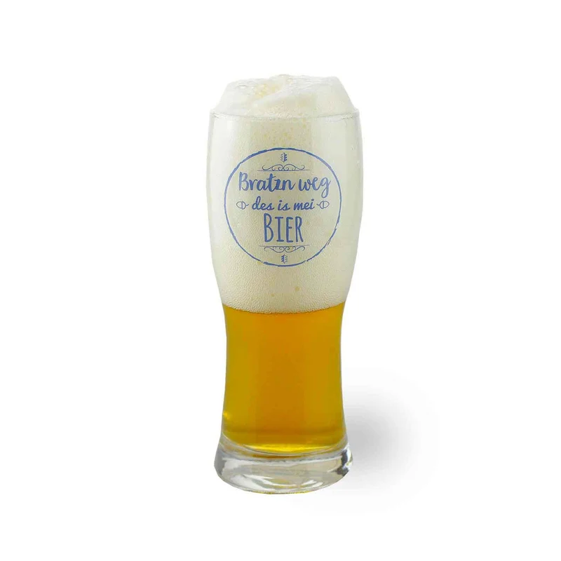 Bierglas "Bratzn weg"