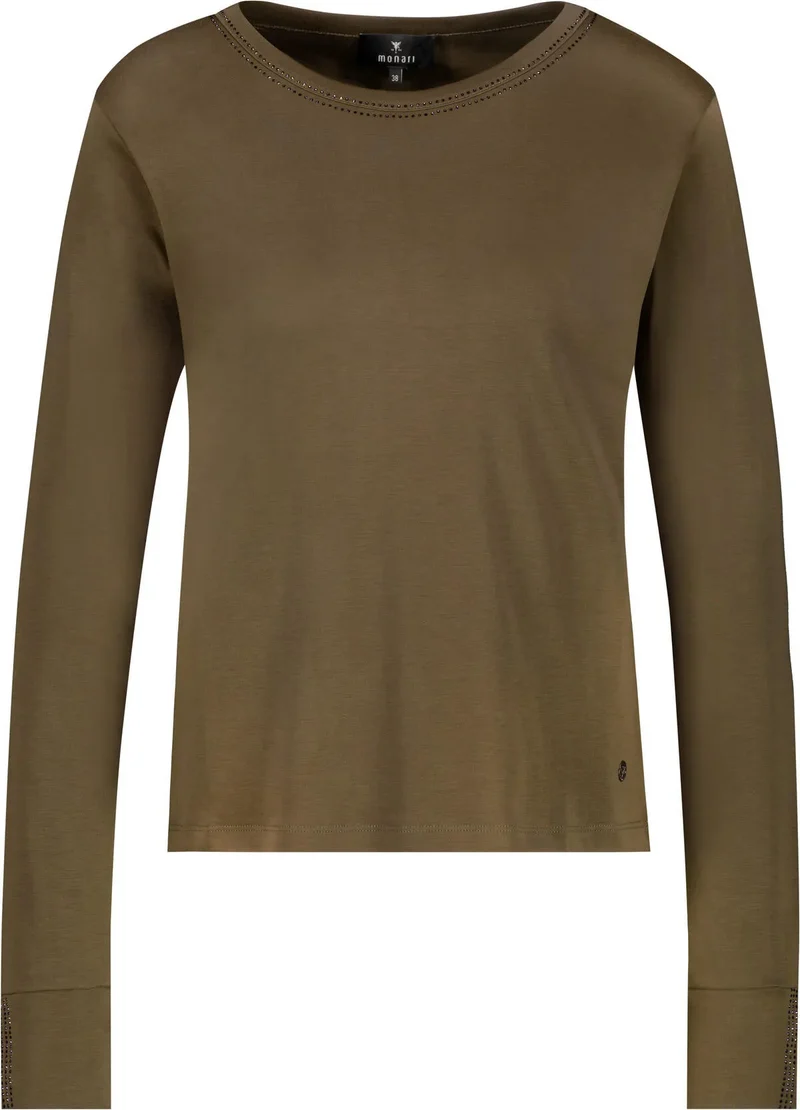 Langarmshirt aus Baumwolle