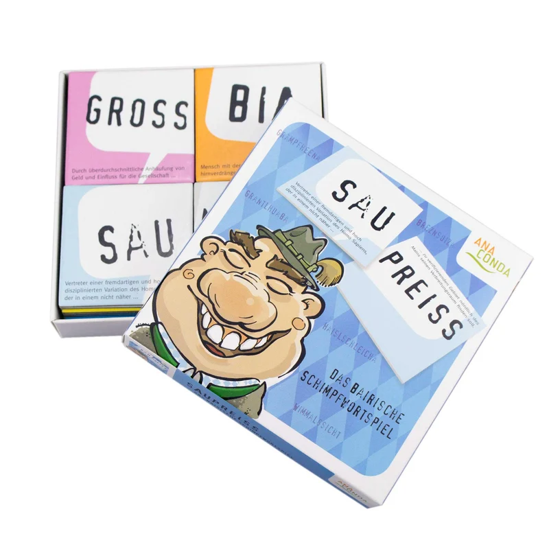 Saupreiss - das bairische Memospiel