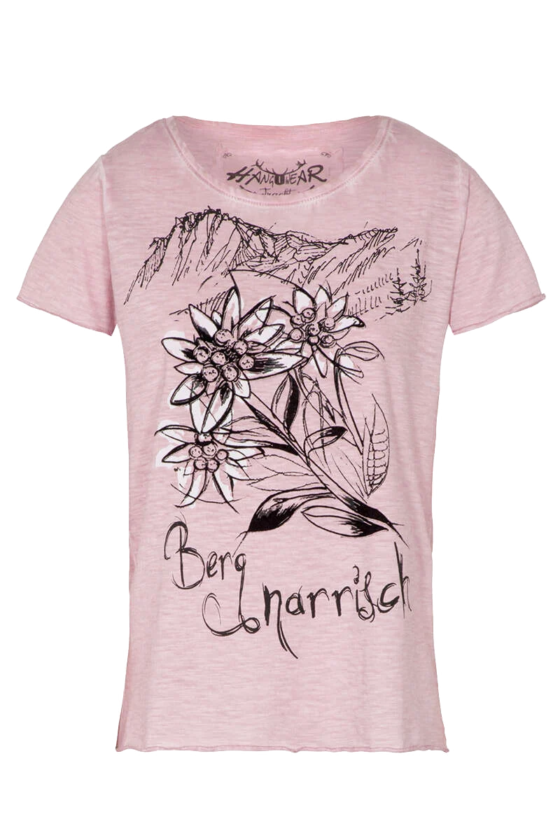 Damen T-Shirt 'Berg narrisch'