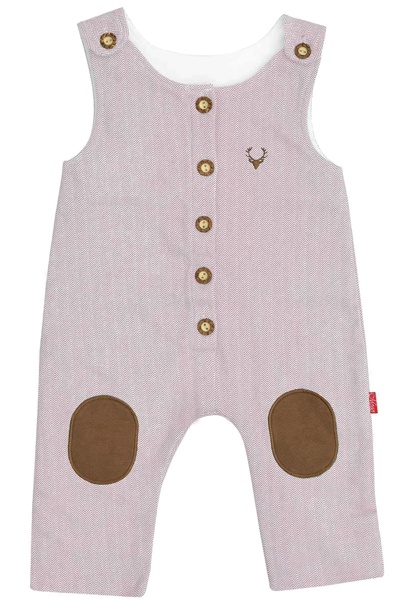 Trachten Babylatzhose Fischgrät-Muster