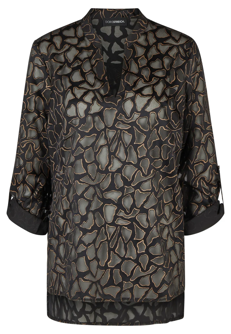 Bluse aus Viskosemix