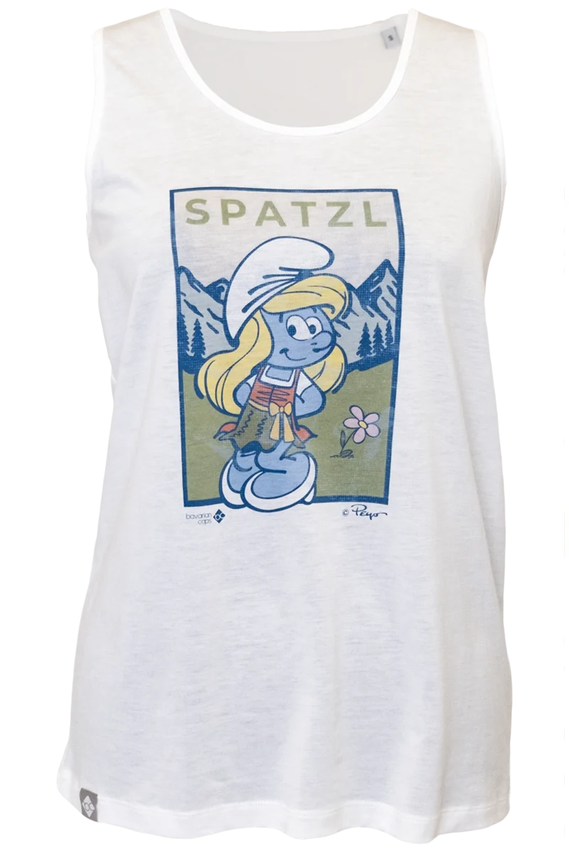 Damen Tanktop 'Schlumpfine'