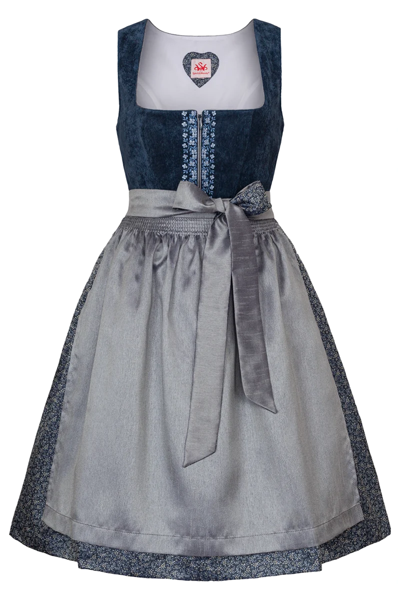 Mini-Dirndl mit Cord