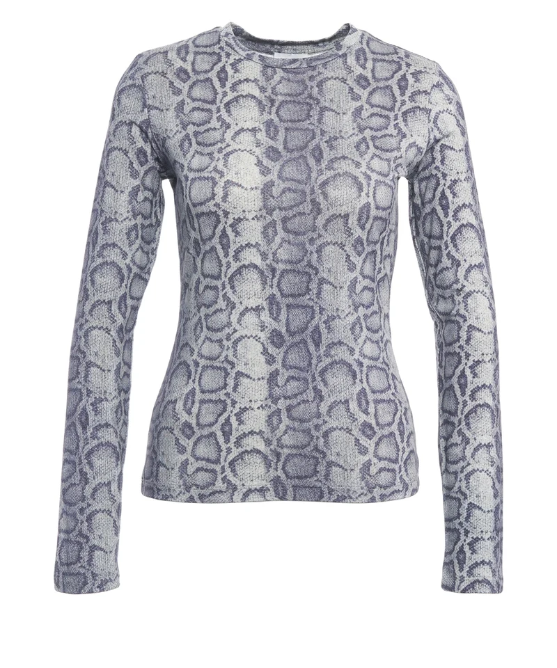 T-shirt effetto denim