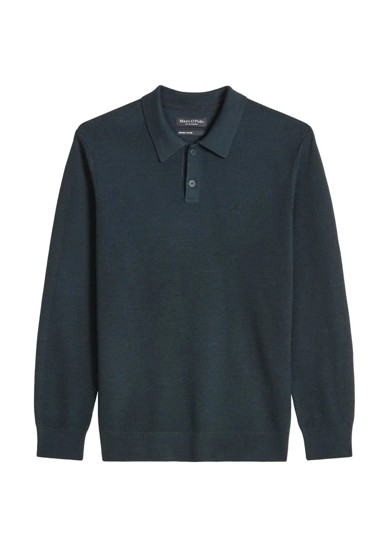 Strick-Poloshirt Regular Fit