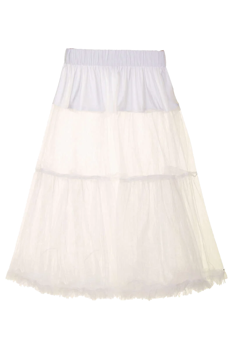 Damen Unterrock Petticoat 60 cm