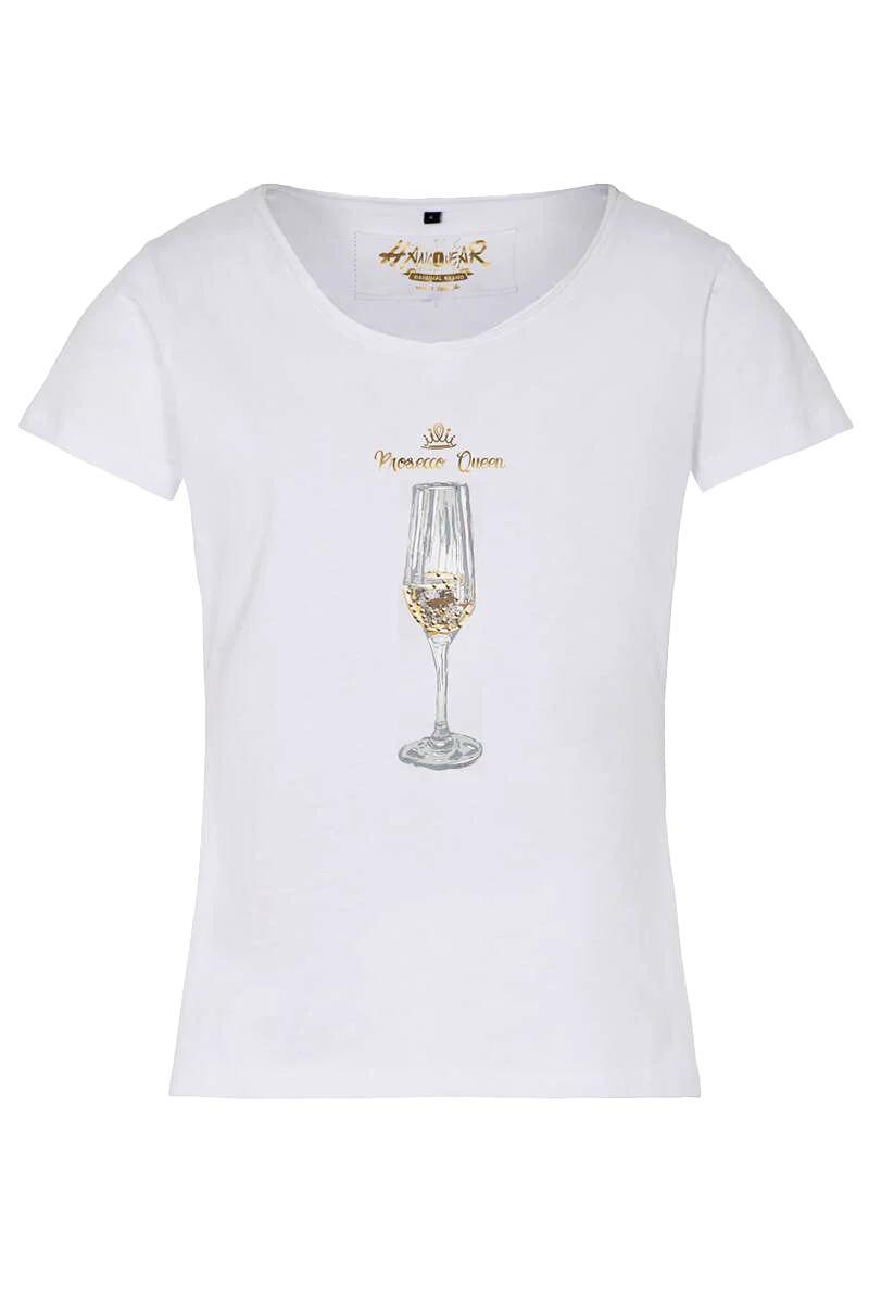 Damenshirt 'Prosecco Queen'