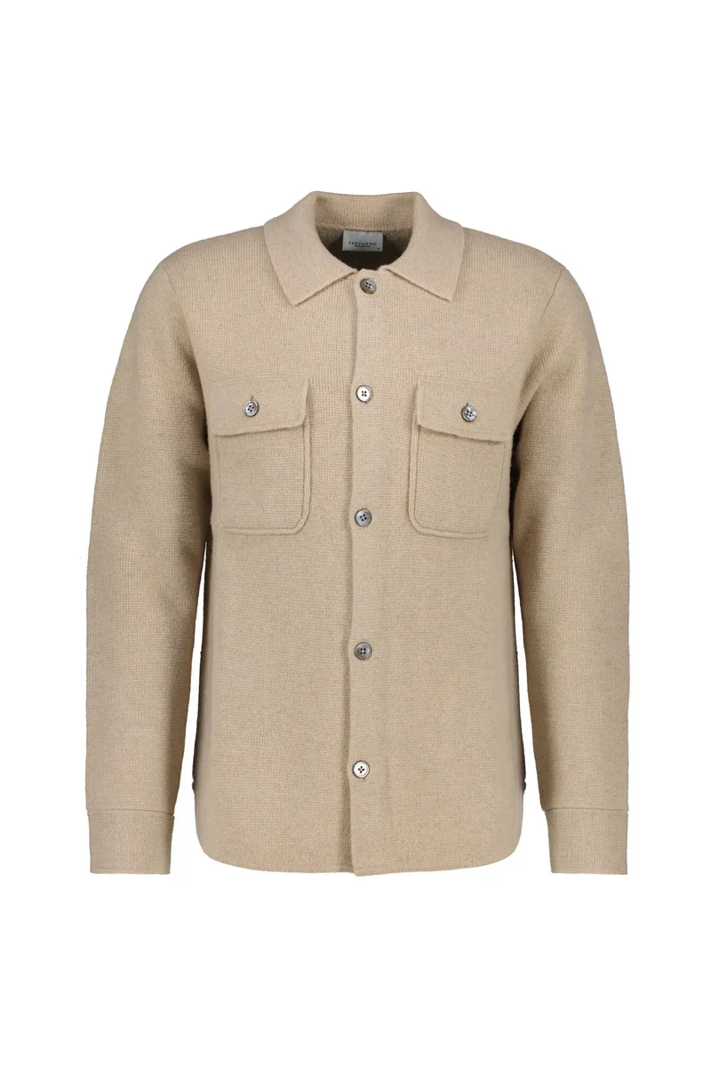 Overshirt aus Wolle