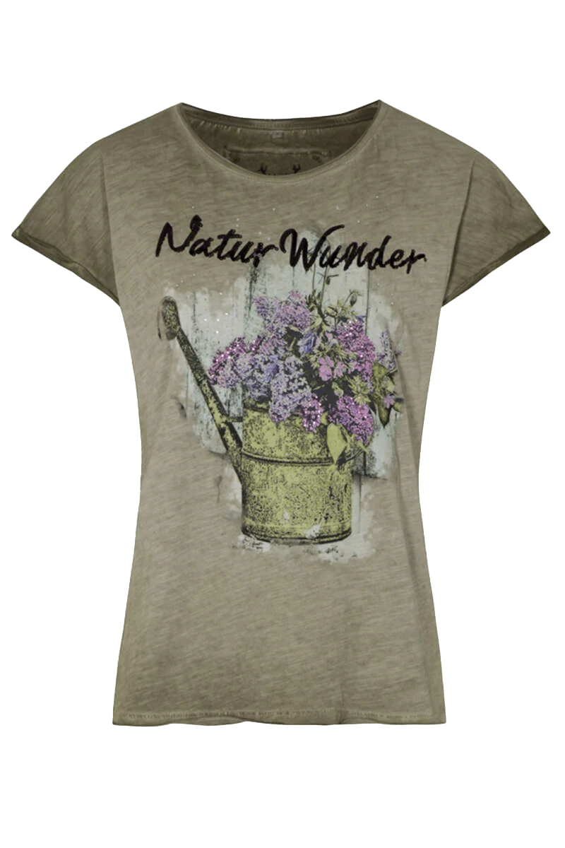 Damen Trachtenshirt 'Naturwunder'