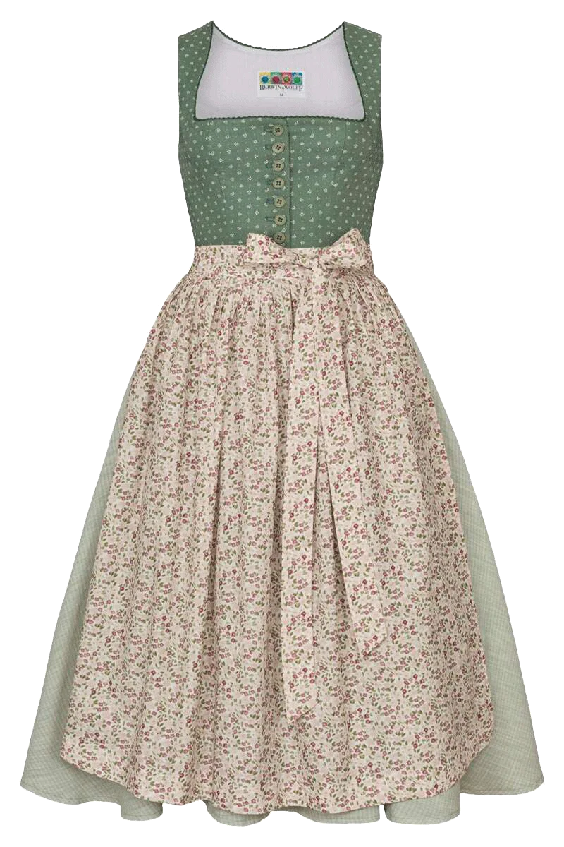 Baumwoll-Mididirndl