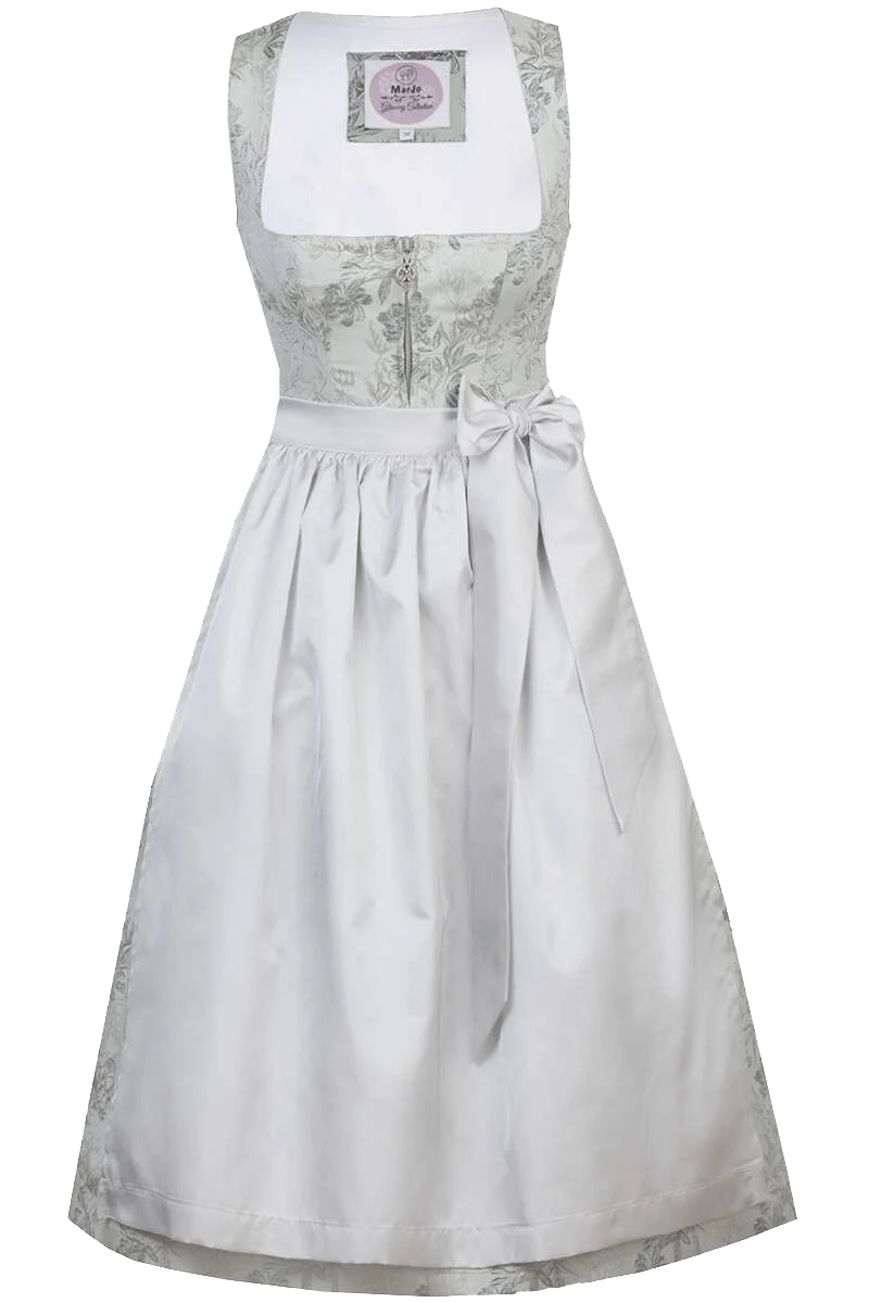 Midi-Dirndl mit floralem Print