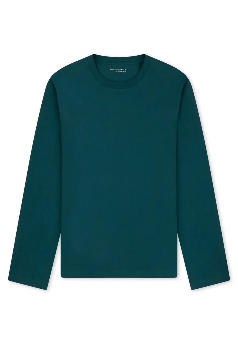 Langarmshirt aus Baumwolle