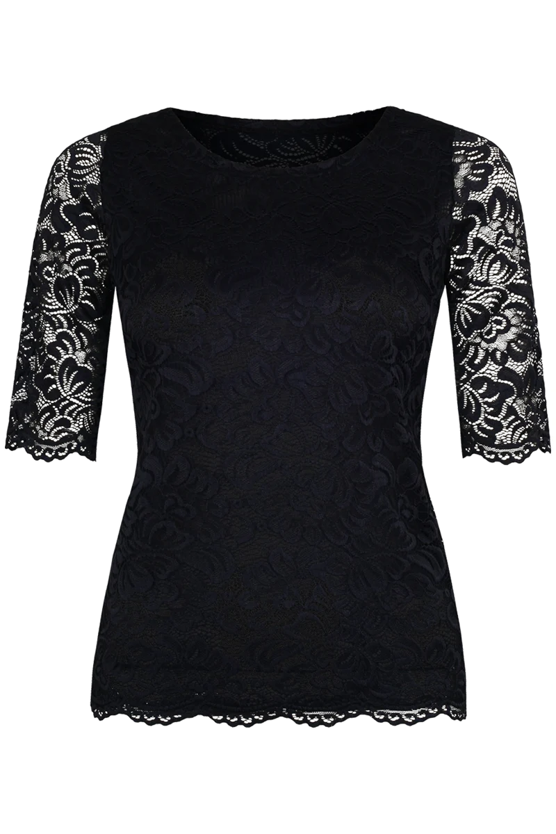 Damen Trachtenshirt aus Spitze