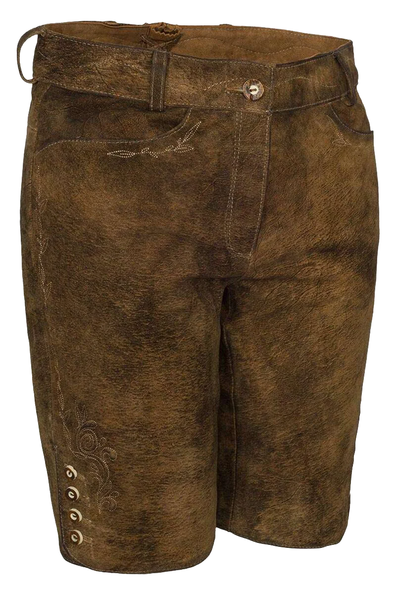 Damen Lederhose kurz