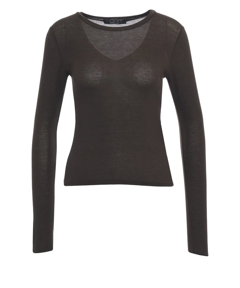 T-shirt in cashmere
