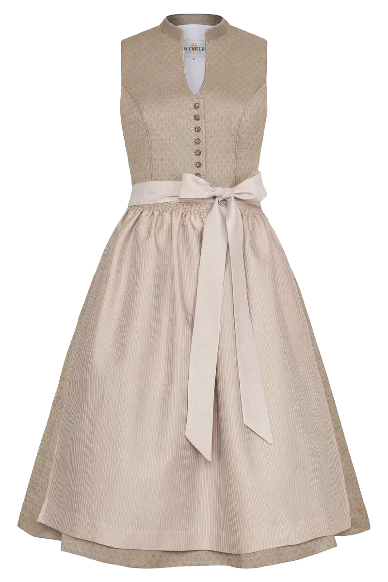 Dirndl hochgeschlossen Midi