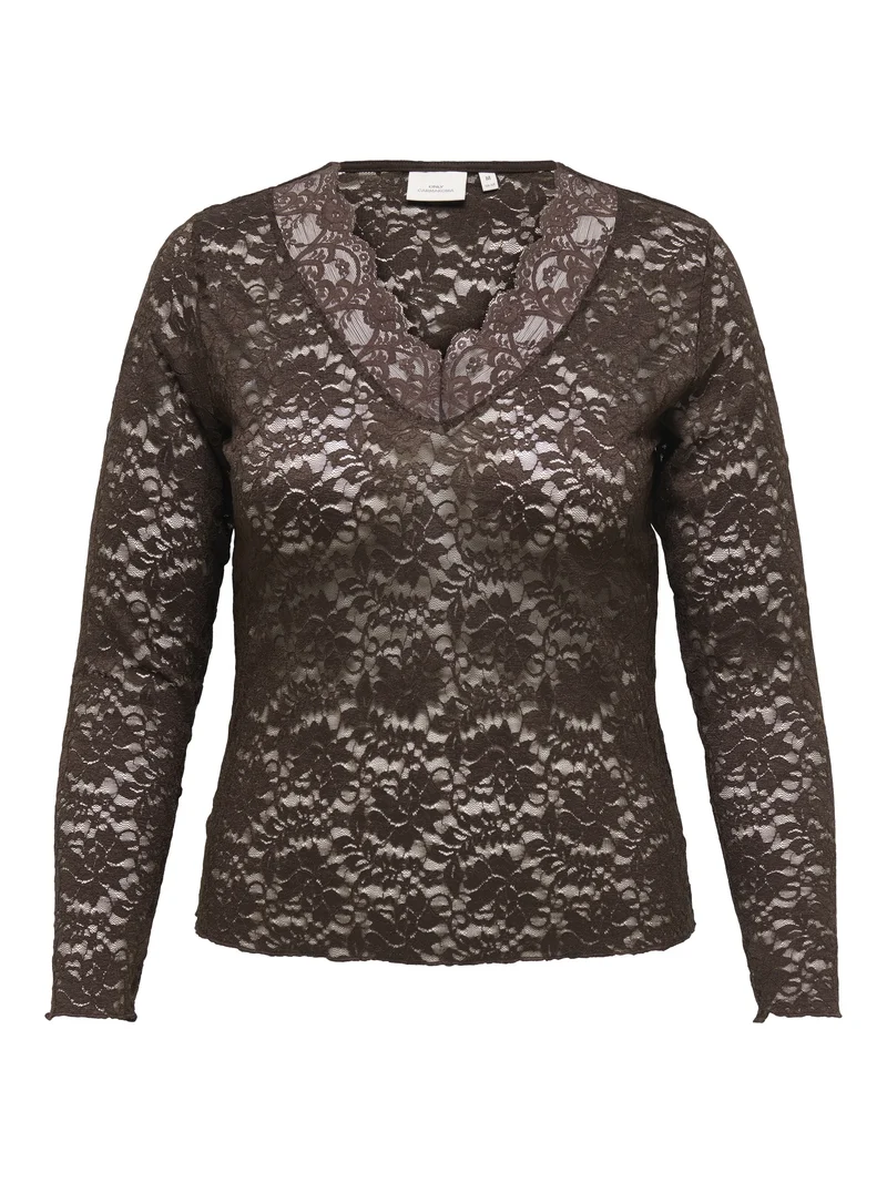 Langarmshirt CARNIKKA aus feinem Mesh