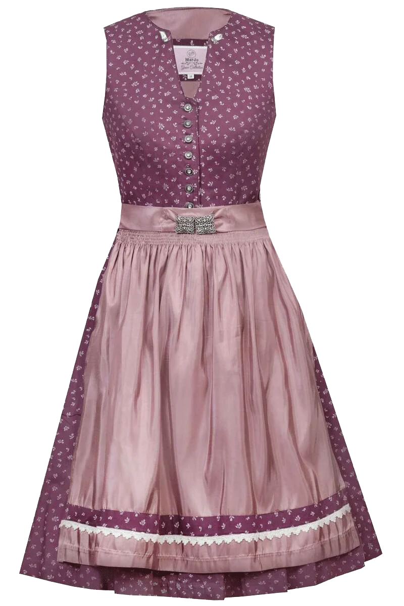 Mini-Dirndl hochgeschlossen