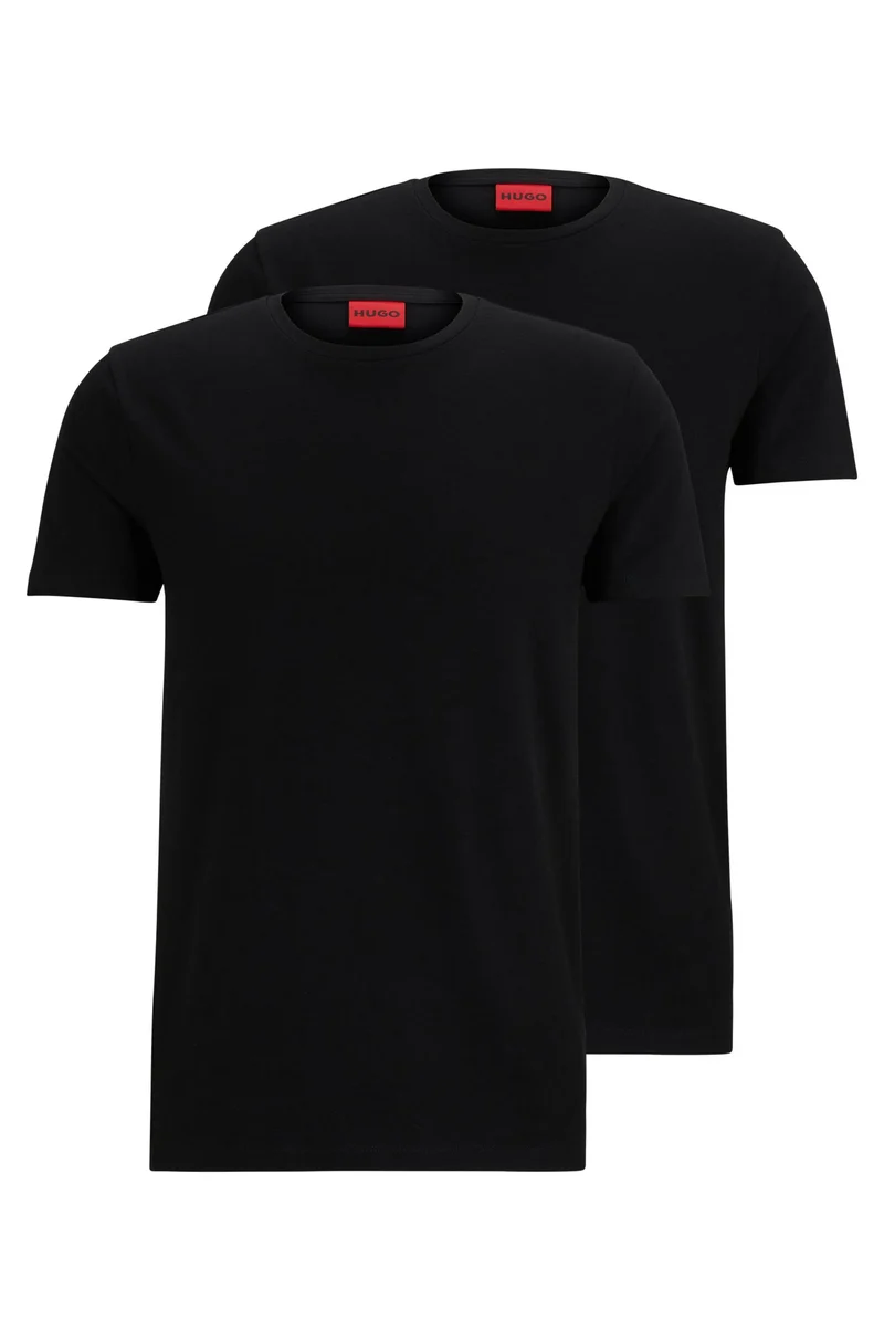 2er-Pack T-Shirts aus Baumwolle