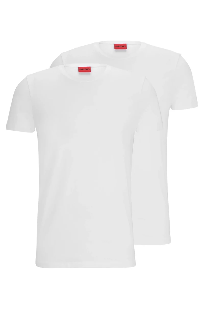 2er-Pack T-Shirts aus Baumwolle