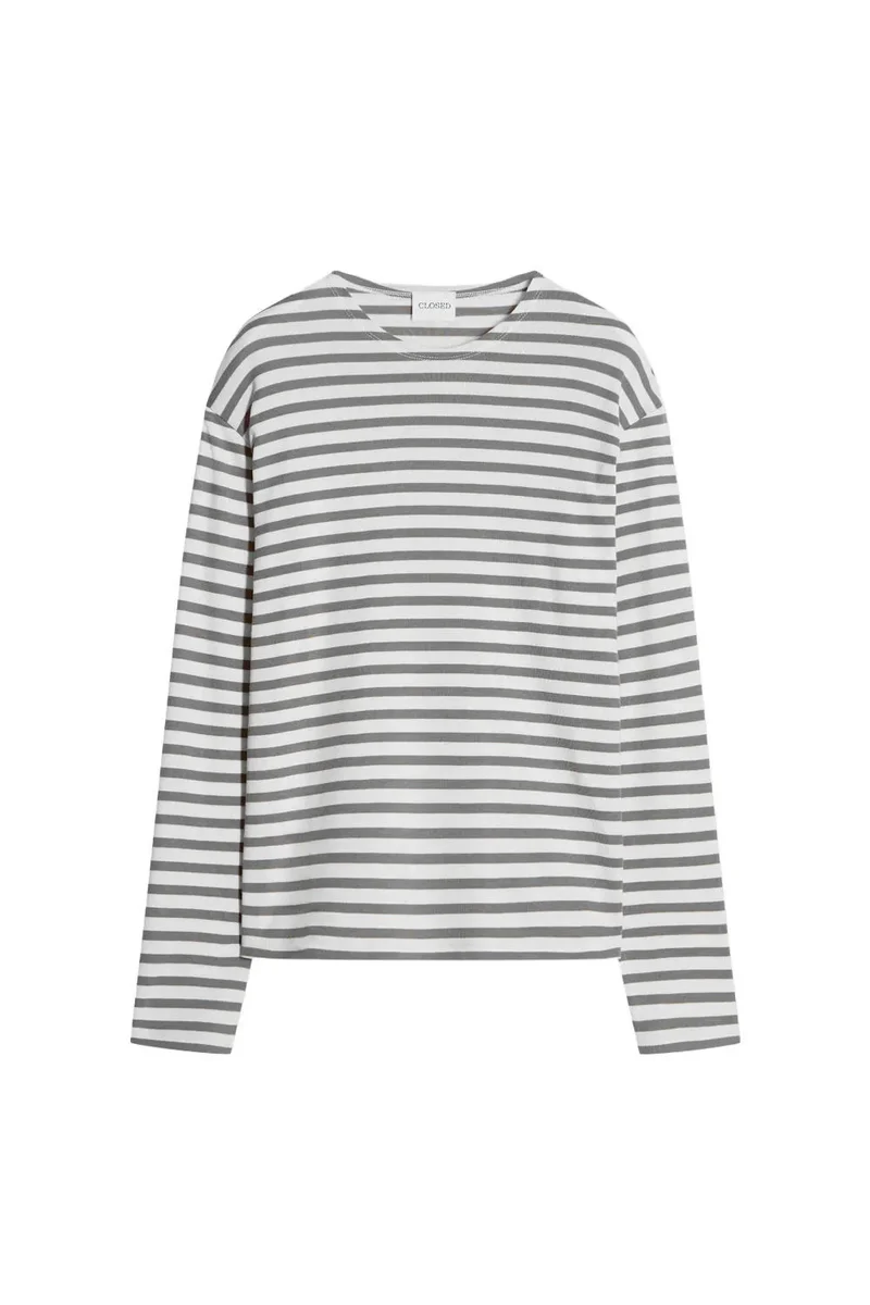 Langarmshirt aus Baumwollmix