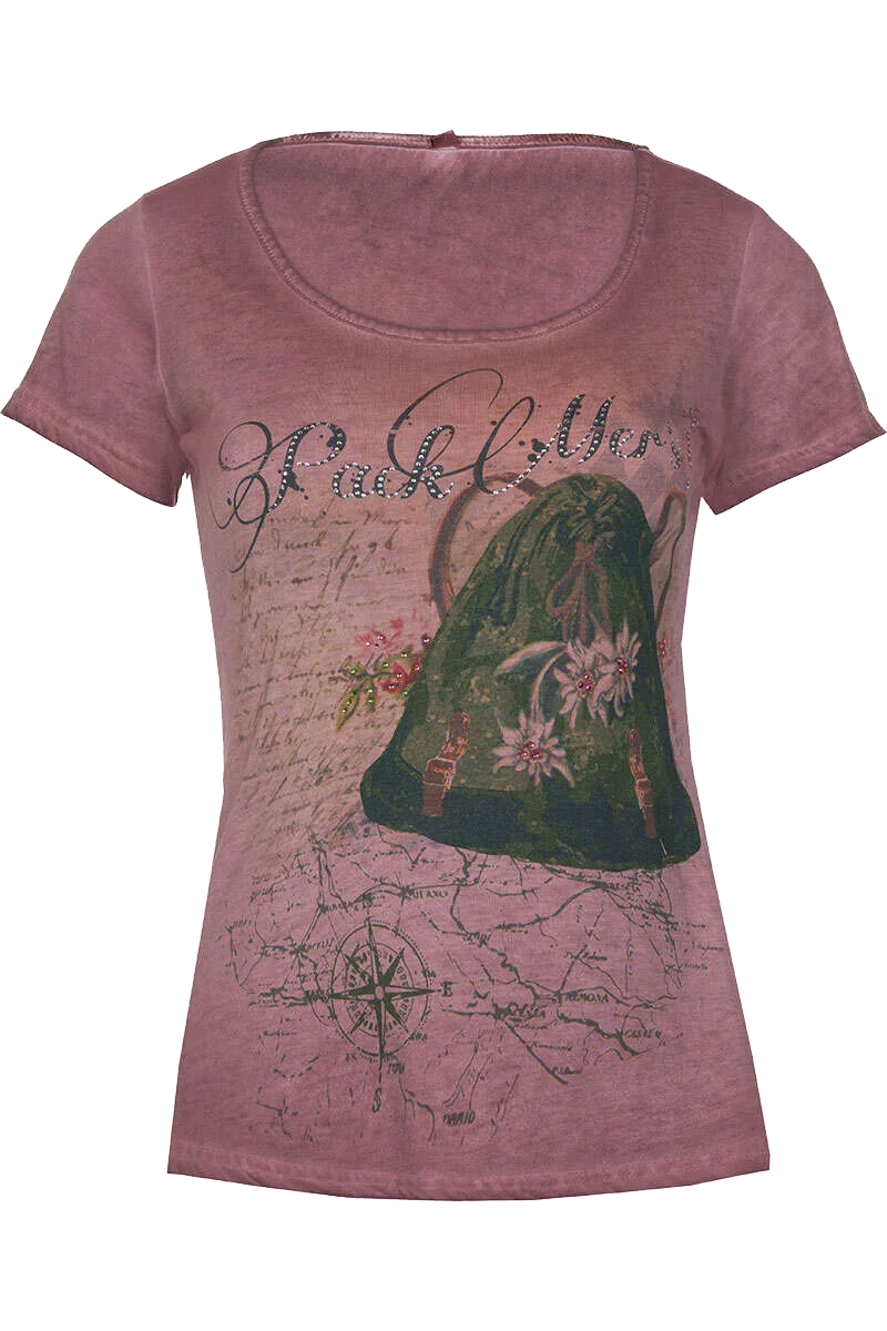 Damen Trachten T-Shirt 'Pack Mer´s'