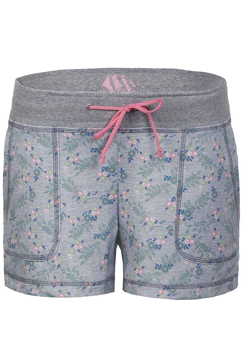 Damen-Sweat-Shorts mit Blumen
