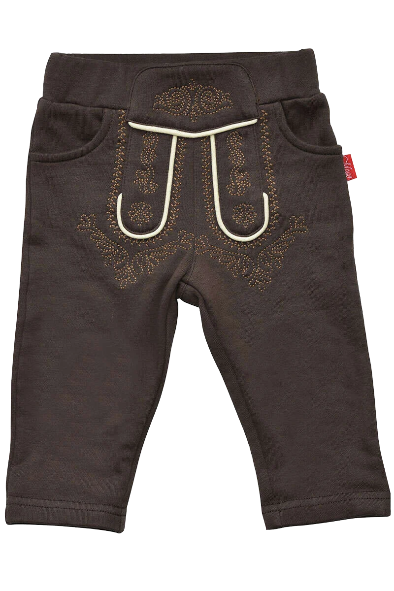 Baby-Schlupfhose im Lederhosenstyle