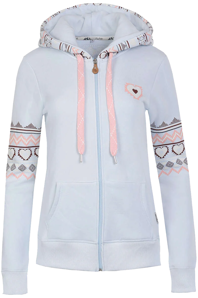 Damen Kapuzen-Jacke sportiv