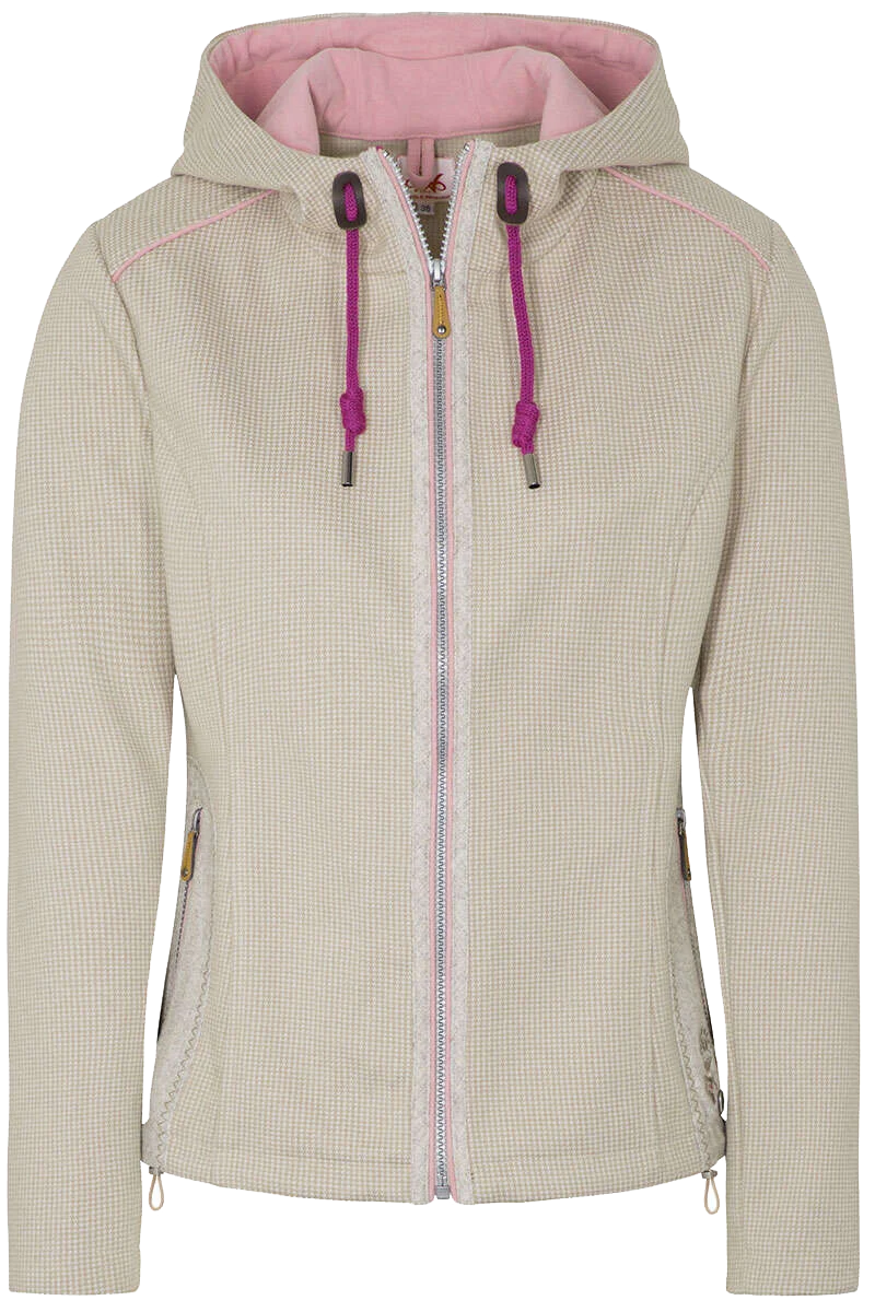 Damen Outdoorjacke mit Reißverschluss und Kapuze