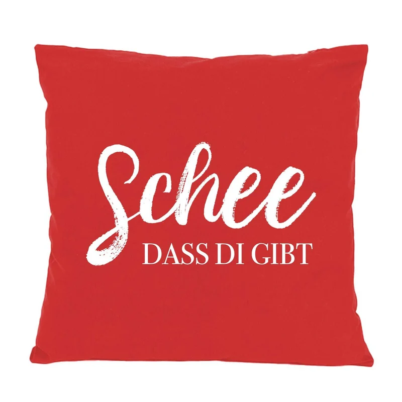 Kissen "Schee, dass di gibt!"