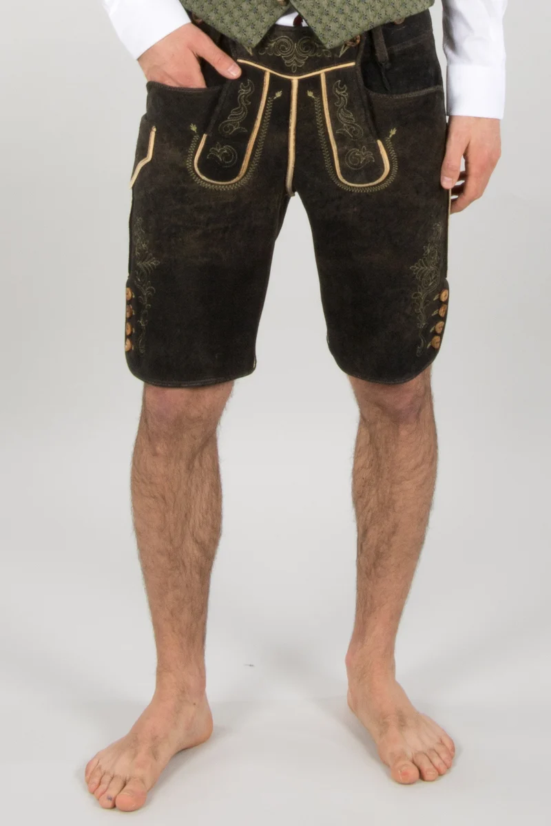 Kurze Meindl Hirschlederhose Rupertus