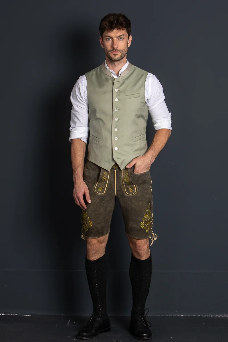 Kurze Meindl Hirschlederhose Nockerberg