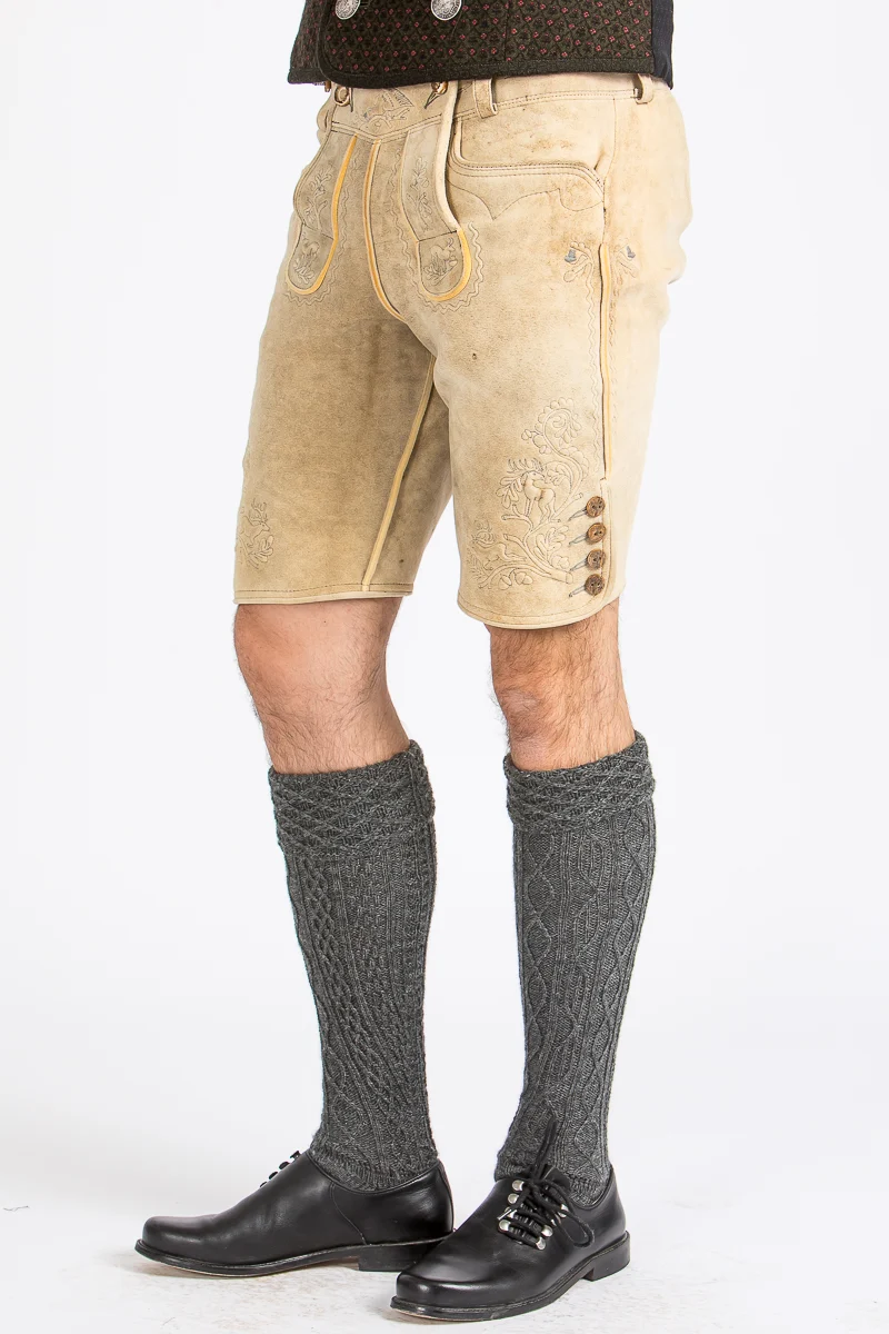 Kurze Meindl Hirschlederhose Tauern glacier